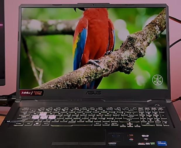 Asus TUF Gaming F15, Best Laptops Under 50000