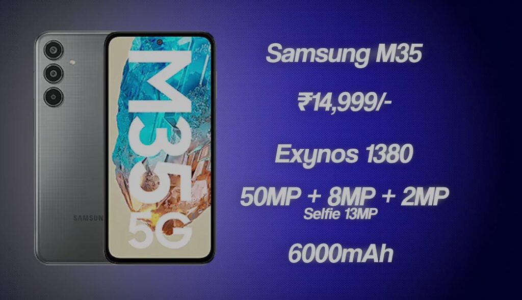 Samsung Galaxy M35, Best Gaming Phone