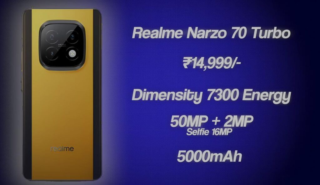 Realme Narzo 70 Turbo, Best Gaming Phone